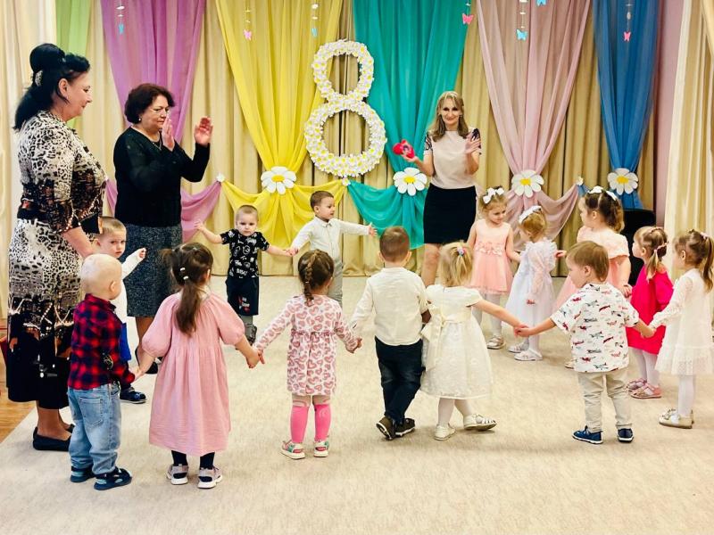 8 МАРТА В ДЕТСКОМ САДУ